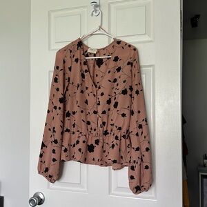 Floral blouse